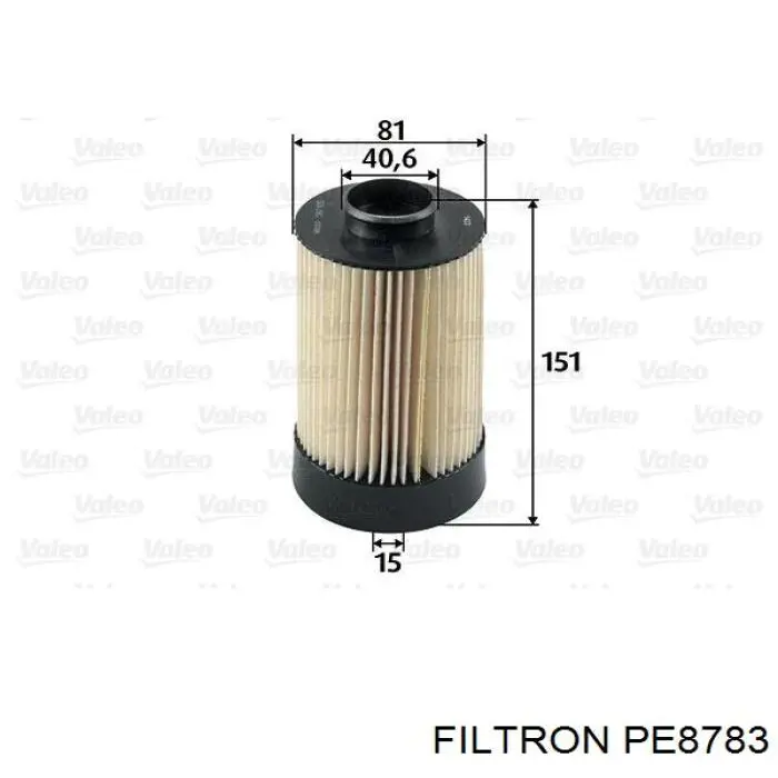 PE8783 Filtron топливный фильтр
