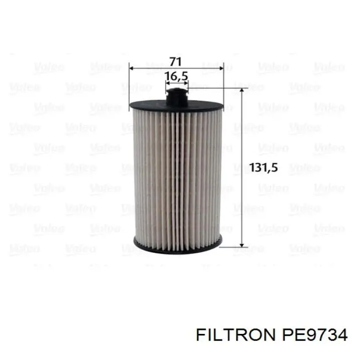 PE9734 Filtron топливный фильтр