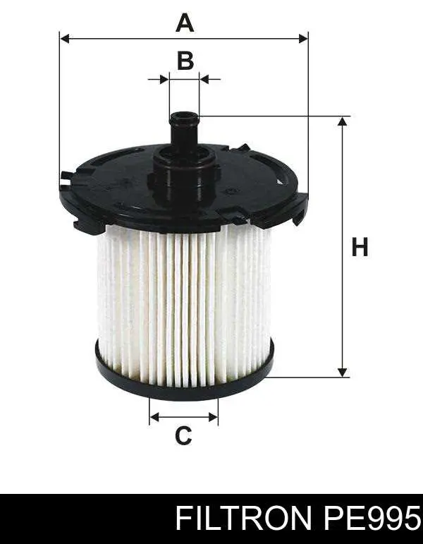 Фильтр тонкой очистки топлива Filtron PE995 цена, от 29.46 USD