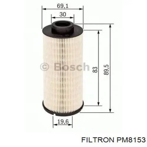Топливный фильтр PM8153 Filtron