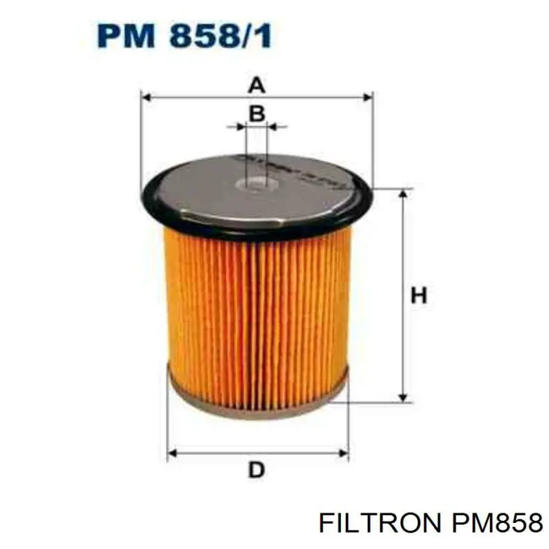 Топливный фильтр PM858 Filtron