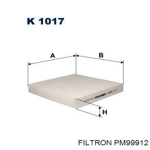Фильтр топливный Filtron PM99912