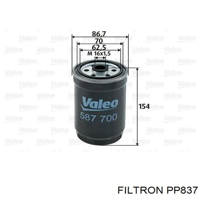 PP837 Filtron Фильтр топлива