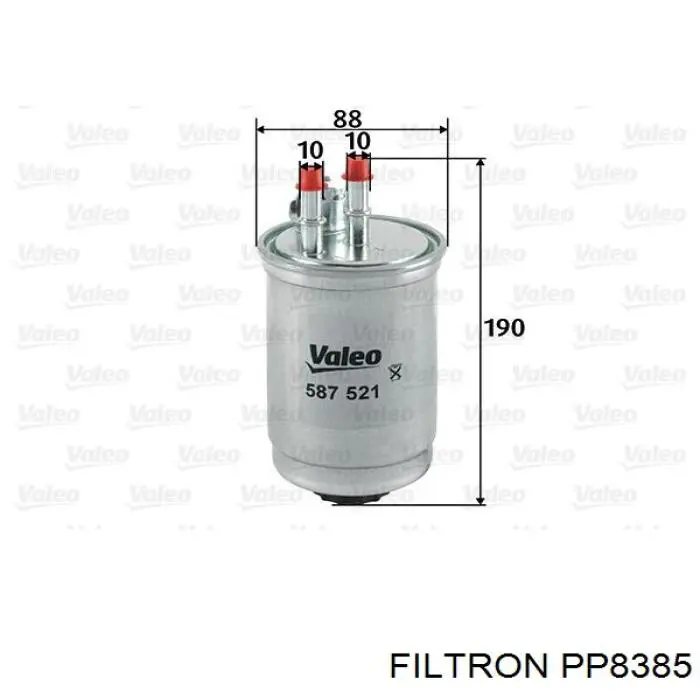PP8385 Filtron Фильтр топлива