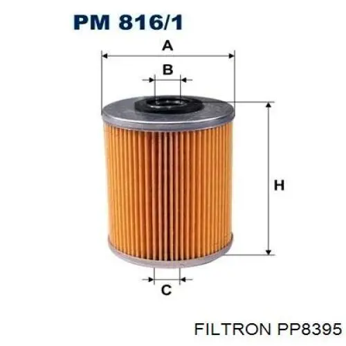 Фильтр топливный Filtron PP8395