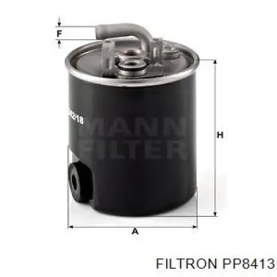 Фильтр тонкой очистки топлива Filtron PP8413 цена, от 16.39 USD