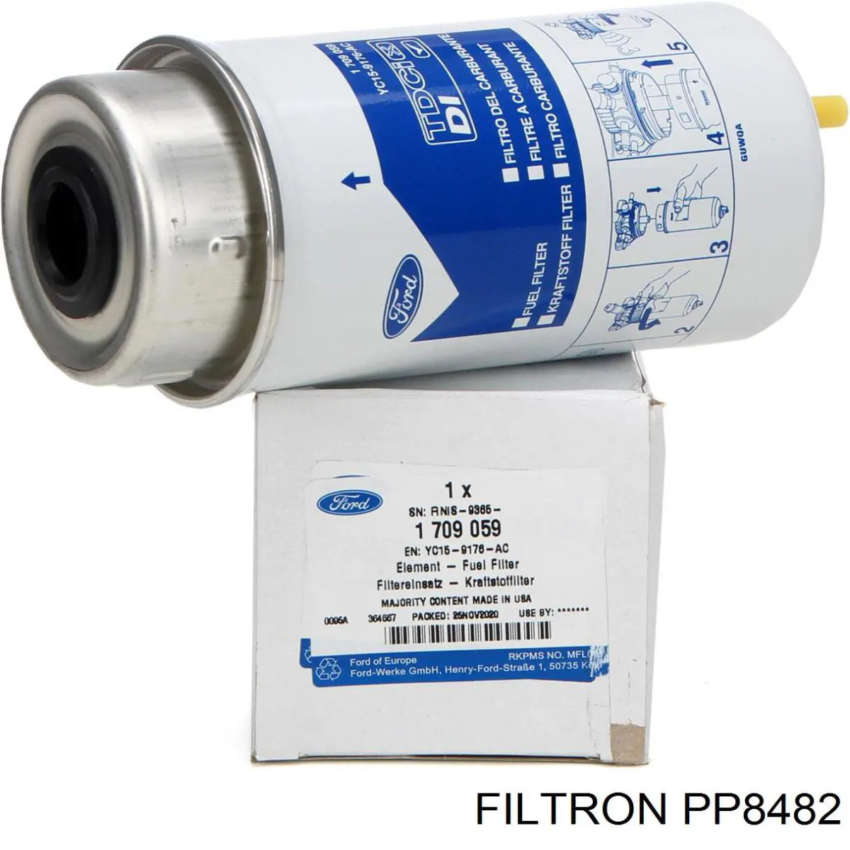 Топливный фильтр PP8482 Filtron