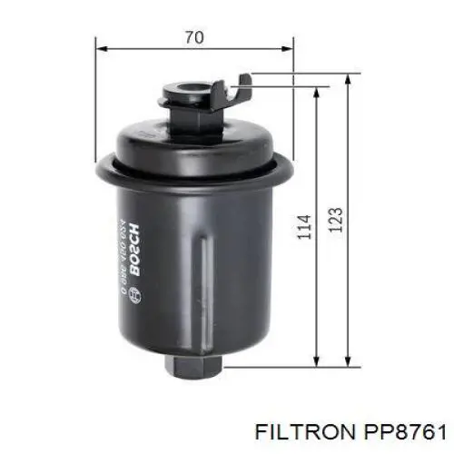 PP8761 Filtron топливный фильтр