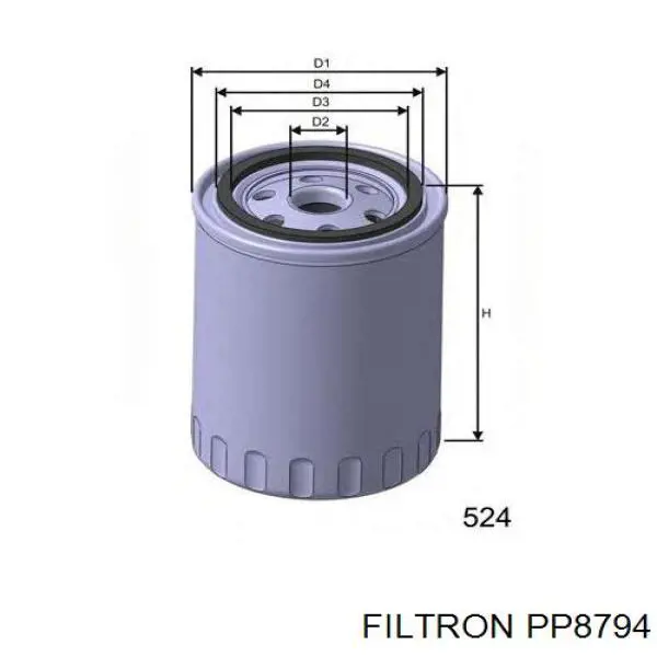 Топливный фильтр PP8794 Filtron