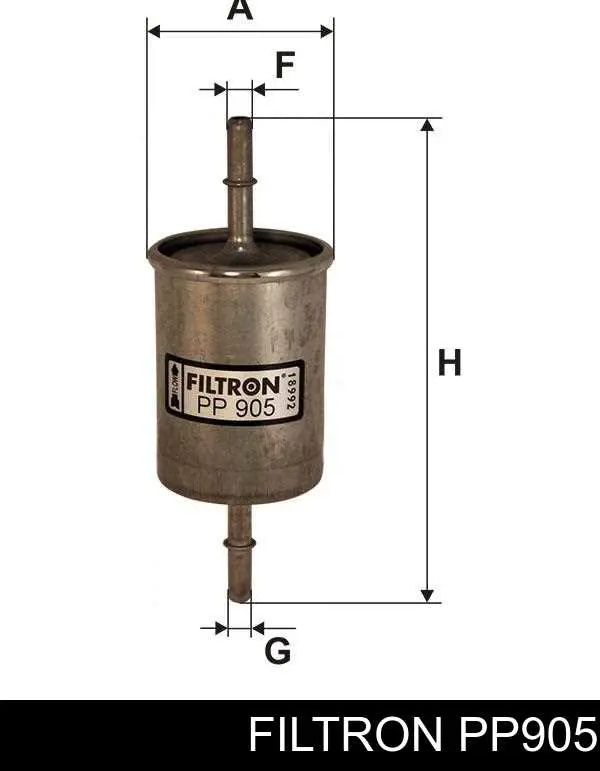 Фильтр топливный Filtron PP905
