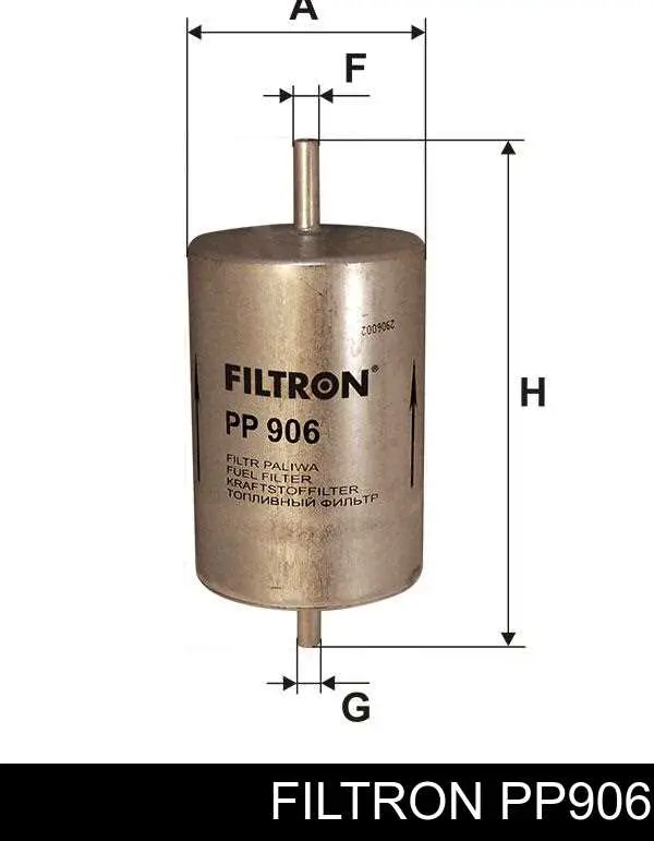 Фильтр тонкой очистки топлива Filtron PP906 цена, от 11.85 USD