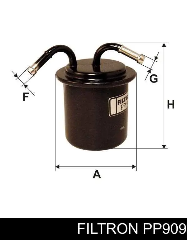 Фильтр тонкой очистки топлива Filtron PP909 цена, от 6.50 USD