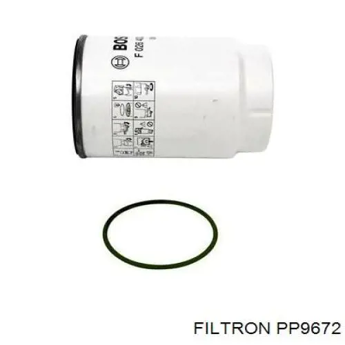 Фильтр тонкой очистки топлива Filtron PP9672 цена, от 23.29 USD