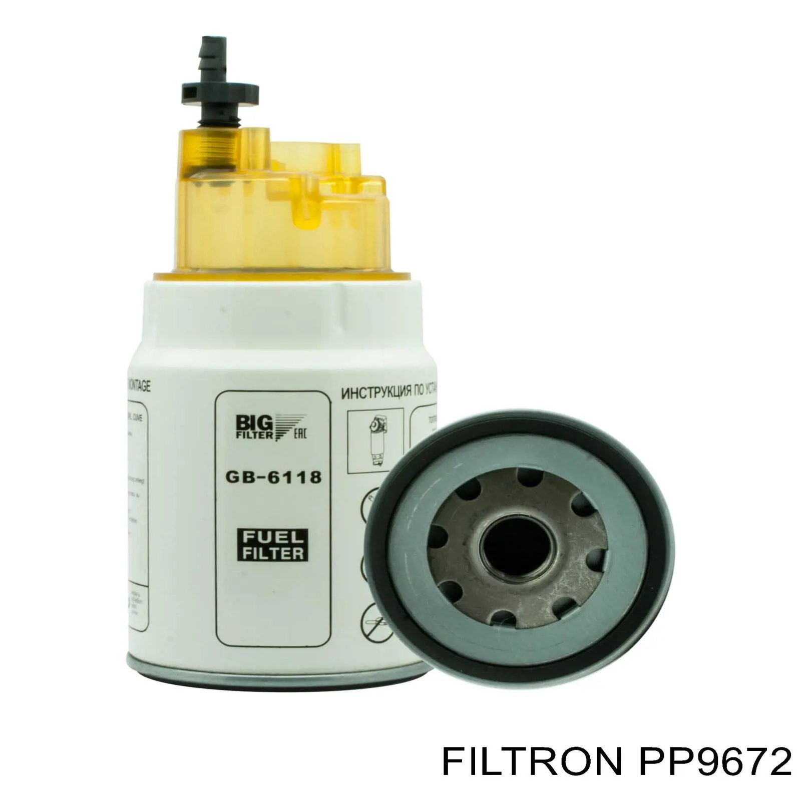 Купить PP9672 Filtron Фильтр-отстойник топлива грубой очистки