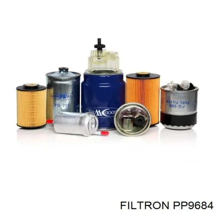 Фильтр тонкой очистки топлива Filtron PP9684 цена, от 14.17 USD