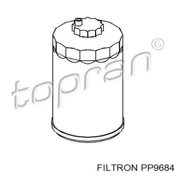 Фильтр тонкой очистки топлива Filtron PP9684 цена, от 14.17 USD