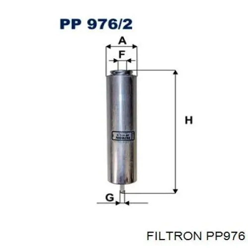 Фильтр топливный Filtron PP976