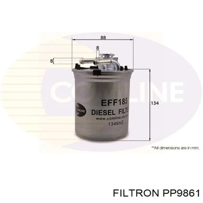 Фильтр топливный Filtron PP9861