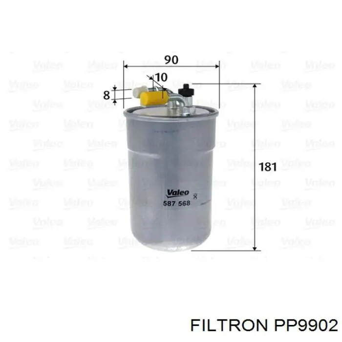 Топливный фильтр PP9902 Filtron