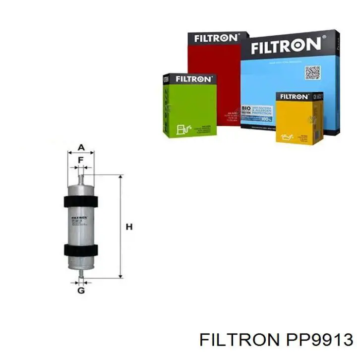 Топливный фильтр PP9913 Filtron