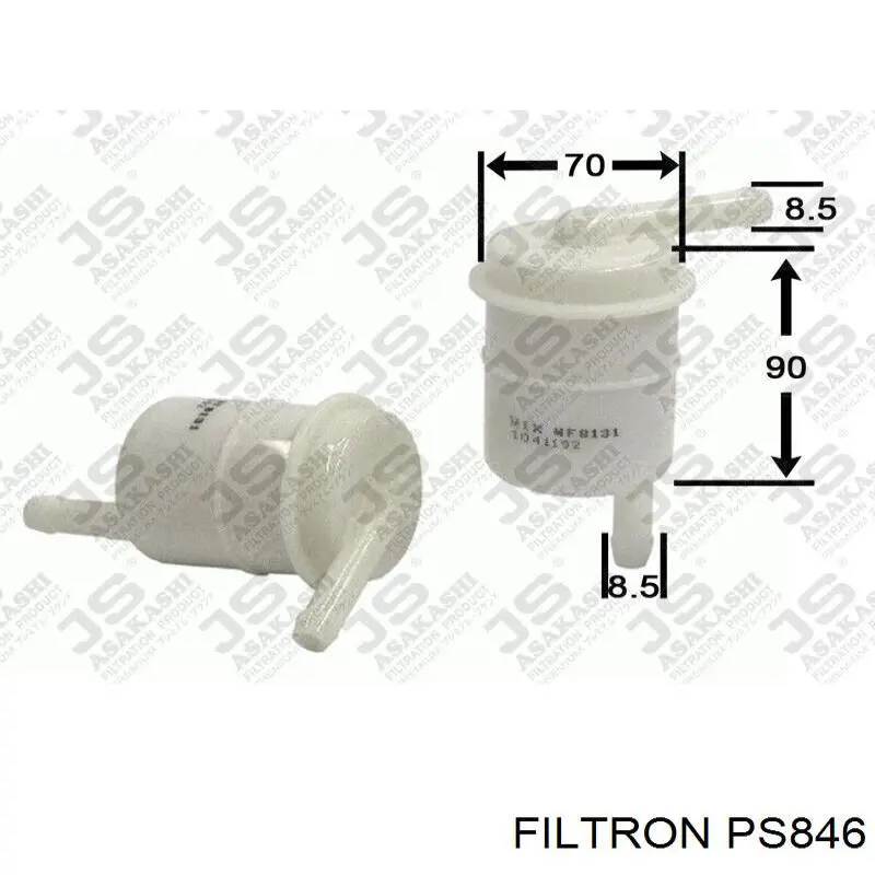 Купить PS846 Filtron Фильтр-отстойник топлива грубой очистки