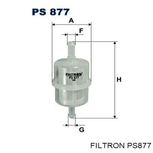 Топливный фильтр PS877 Filtron