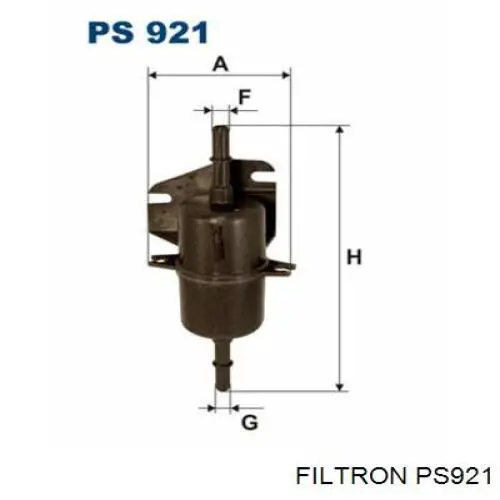 Filtro de gasolina PS921 Filtron