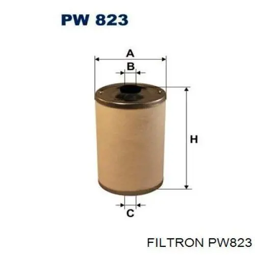 Купить PW823 Filtron Фильтр-отстойник топлива грубой очистки