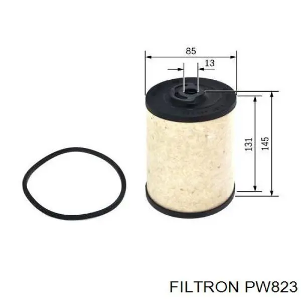 Топливный фильтр PW823 Filtron