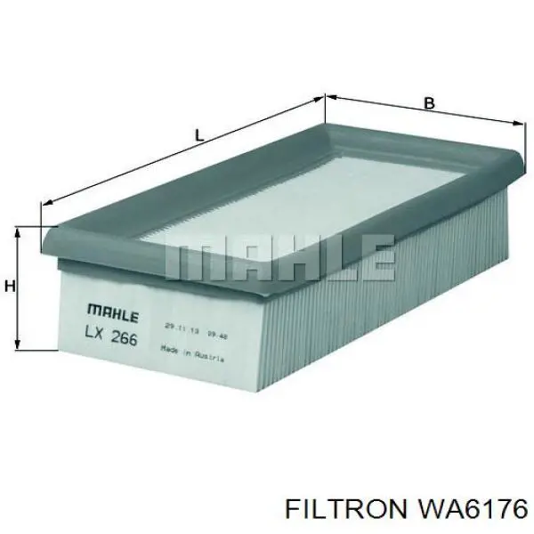 WA6176 Filtron воздушный фильтр