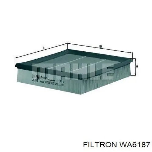 Воздушный фильтр WA6187 Filtron