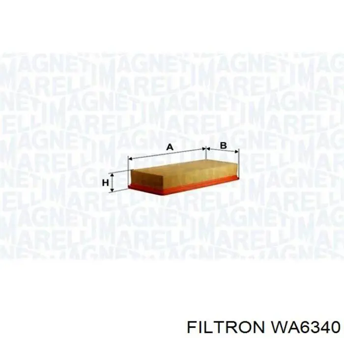 Воздушный фильтр WA6340 Filtron