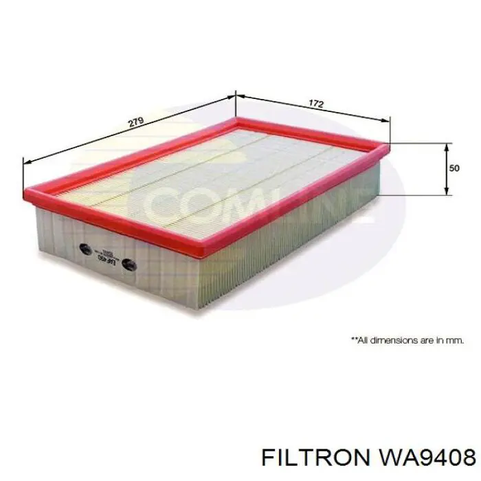 WA9408 Filtron воздушный фильтр