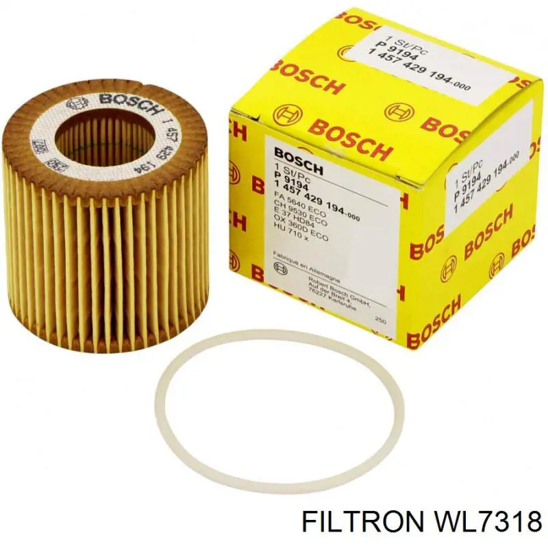 Фильтр очистки масла центробежный Filtron WL7318 цена, от 6.27 USD