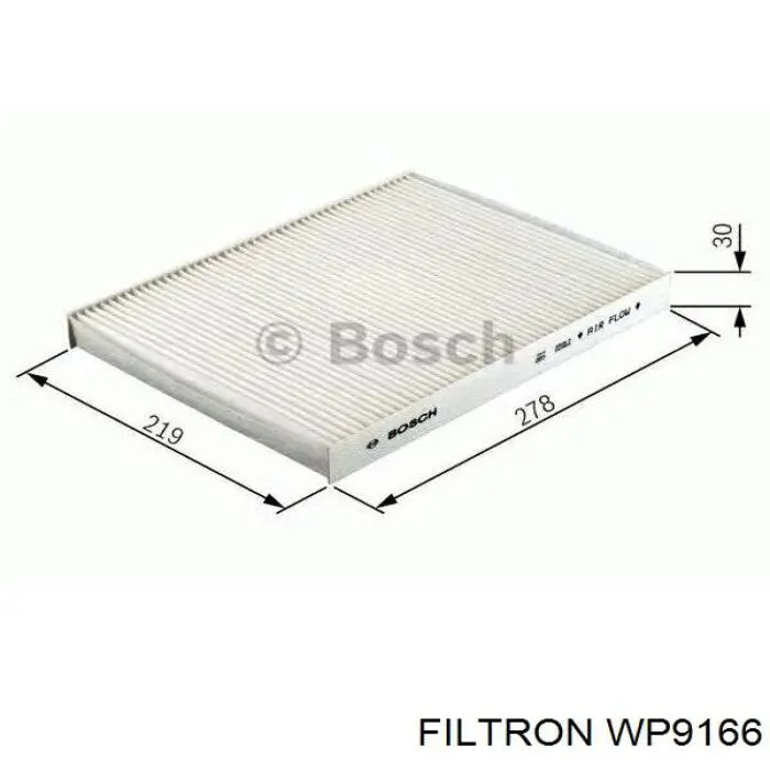 Купить WP9166 Filtron Фильтр салона угольный