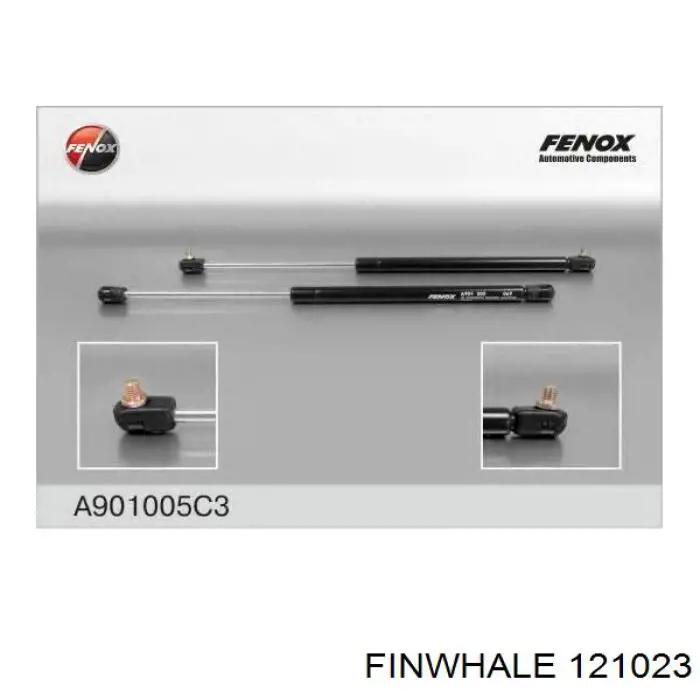 Амортизатор багажника 21728231015 Rider