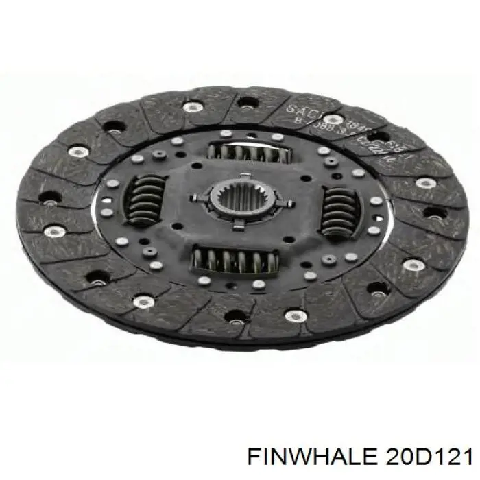 20D121 Finwhale диск сцепления