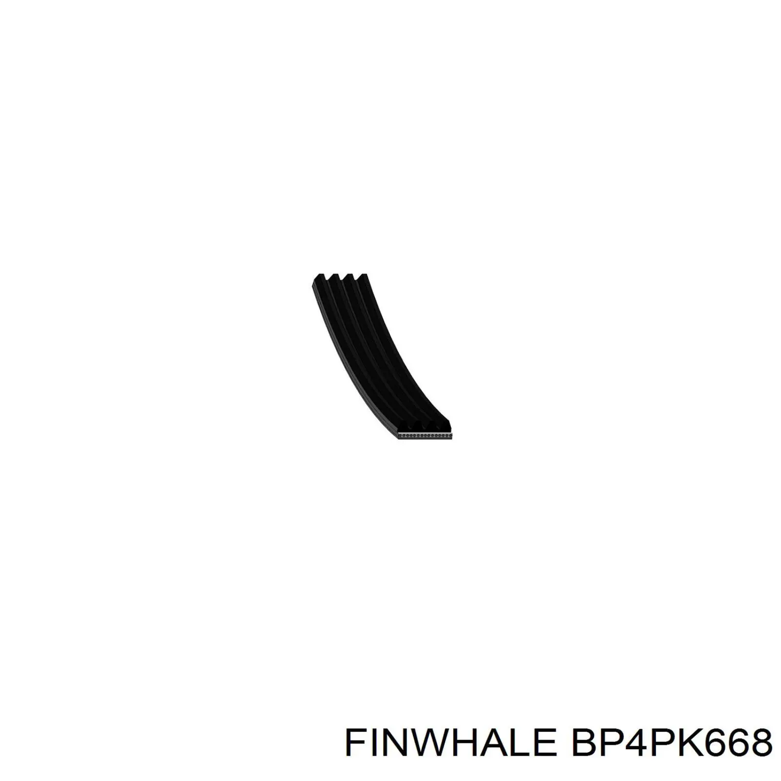 BP4PK668 Finwhale ремень генератора
