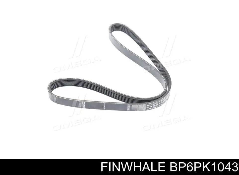 BP6PK1043 Finwhale ремень генератора
