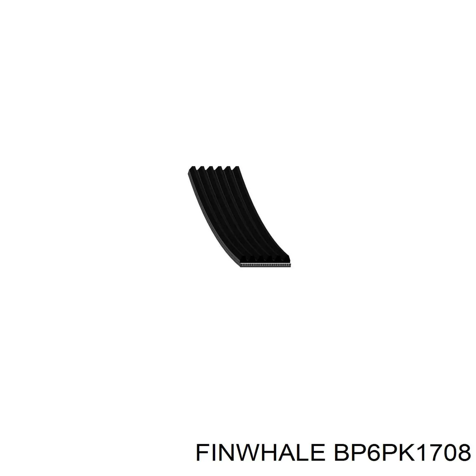 BP6PK1708 Finwhale ремень генератора