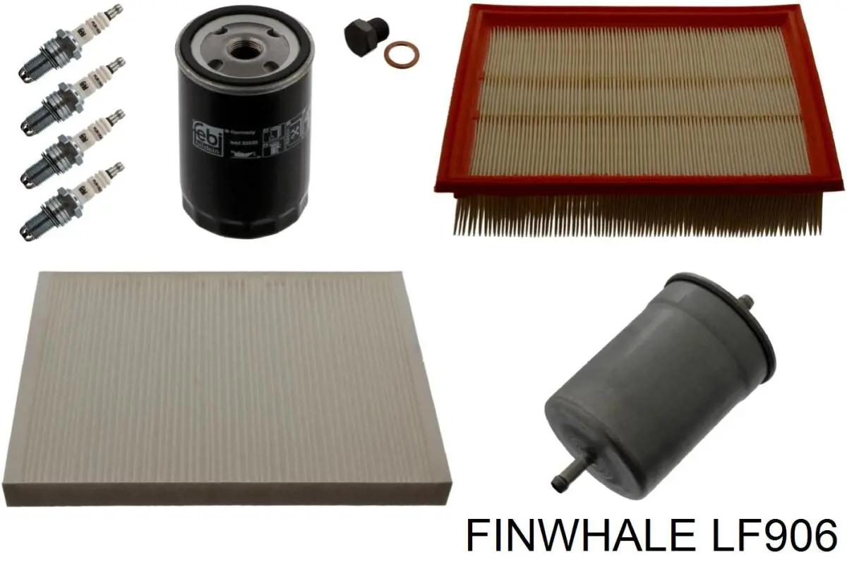 Фильтр очистки масла центробежный Finwhale LF906 цена, от 5.17 USD