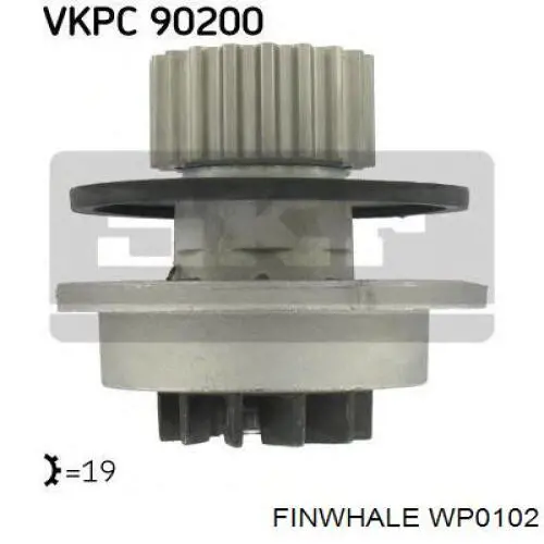 Купить WP0102 Finwhale Насос охлаждения