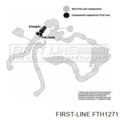 Патрубок воздушного фильтра FTH1271 FIRST LINE