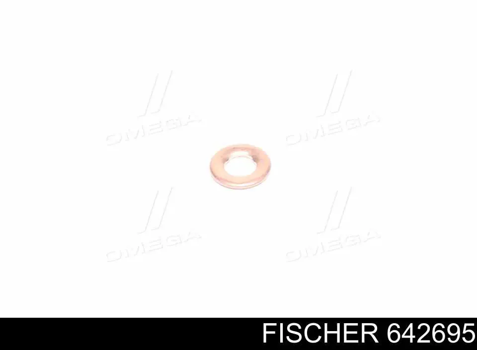 642695 Georg Fisher кольцо (шайба форсунки инжектора посадочное)