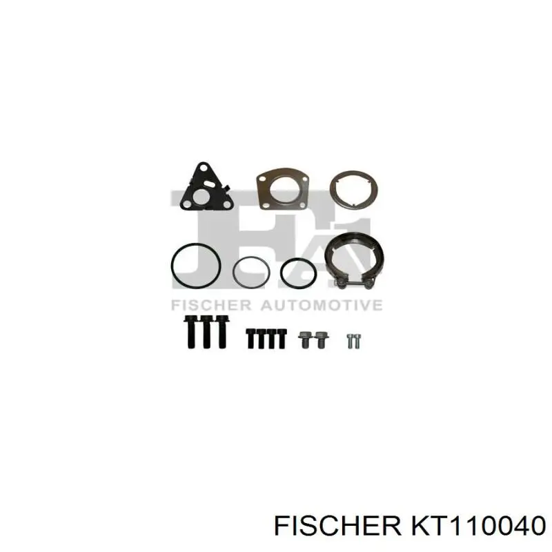 KT110040 Georg Fisher прокладка турбины, монтажный комплект