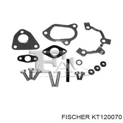 Прокладка турбіни, монтажний комплект KT120070 Georg Fisher