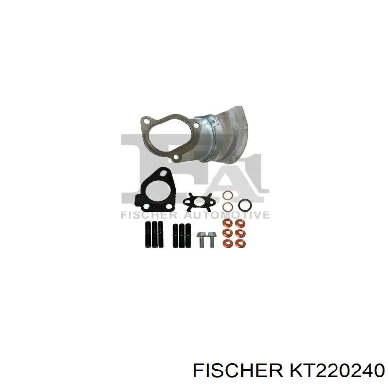 KT220240 Georg Fisher прокладка турбины, монтажный комплект