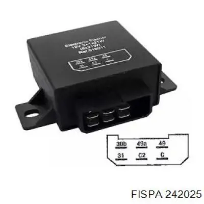 Реле поворотников Mercedes A0025447232