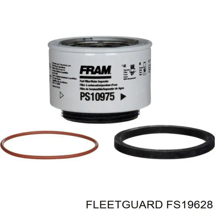 Фильтр тонкой очистки топлива Fleetguard FS19628 цена, от 36.12 USD