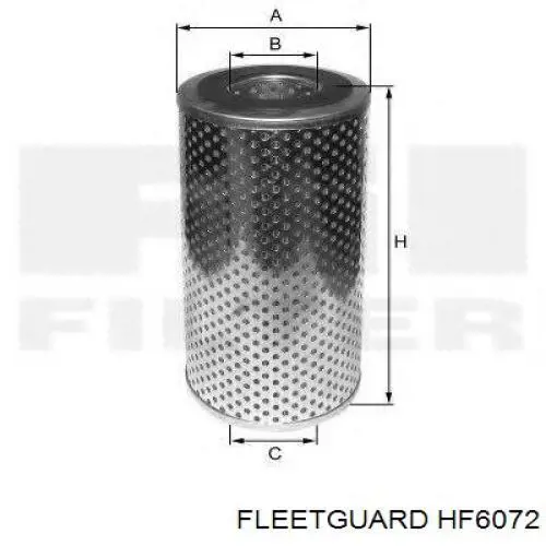 HF6072 Fleetguard Фильтр гидравлической системы